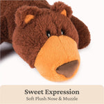 GUND Tush Teddy Bear, Premium Teddy Bear Stuffed Animal for Ages 1 and Up, Brown, 15”