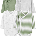 Simple Joys by Carter's unisex-baby 4-pack Side Snap Bodysuit