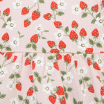 Little Me Clothes for Baby Girls' Strawberries Bodysuit Dress with Headband, ICY Pink/Bittersweet, 12 Months