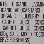 Happy Baby Gentle Teethers Organic Teething Wafers Blueberry Purple Carrot, 0.14 Ounce Packets (Box of 12) Soothing Rice Cookies for Teething Babies Dissolves Easily, Gluten Free No Artificial Flavor