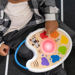 Baby Einstein + Hape Playful Painter Magic Touch Color Palette Light Up Toy, Color Learning Toy, Music Toy, Ages 6+ months