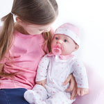 JC Toys 20-inch La Baby Soft Body Doll | Washable | Gift Set includes Magic Milk Bottle & Pacifier | Removable Pink Outfit | Perfect for Toddlers and Kids Ages 2+