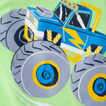 The Children's Place,Baby Boys,and Toddler Vehicle Short Sleeve Graphic T-Shirts,Multipacks,Truck/Monster Truck/Fire Vehicles 3-Pack,18 Months,24 Months