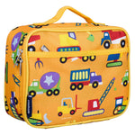 Wildkin Kids Insulated Lunch Box, Keeps Food Hot or Cold, BPA-Free with Mesh Pockets & Easy-Clean Lining – Ideal for School, Travel & Daycare – Under Construction