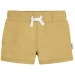 Gerber Baby Boys Toddler 3-Pack Pull-On Knit Shorts, Neutrals, 0-3 Months