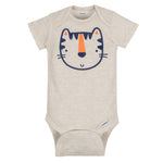 Gerber Baby Boys 5-Pack Short Sleeve Variety Onesies Bodysuits Happy Tiger Newborn