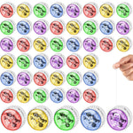 24 Pack Light Up Yo Yo for Kids - LED Responsive Ball - Great Party Favors for Birthdays, Carnivals, Goodie Bags - Stocking Stuffers for Christmas