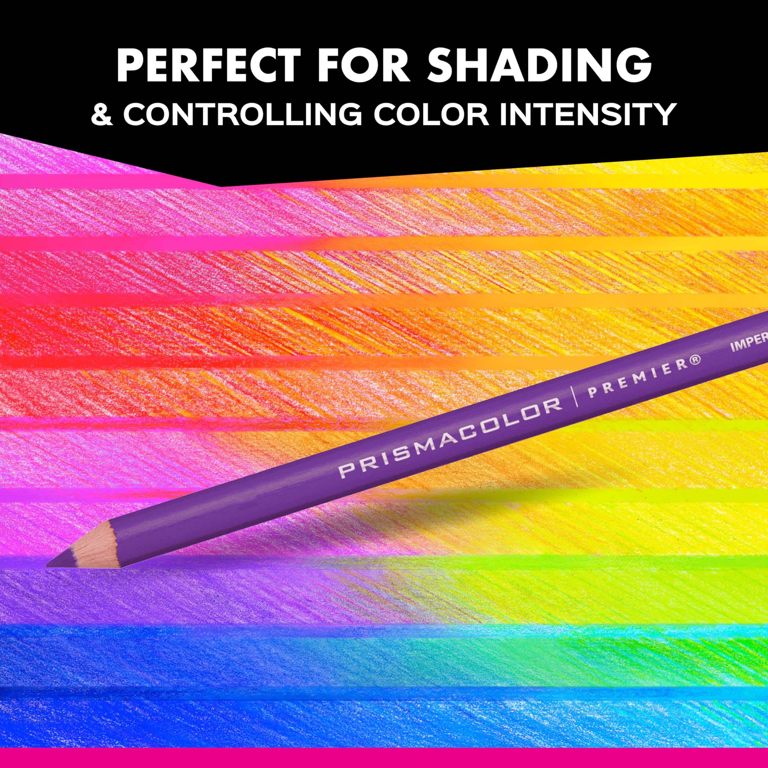 Prismacolor Premier Colored Pencils, Soft Core, Assorted Colors ...