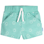 Onesies Brand Unisex Baby 3-Pack Knit Shorts, Smiley Faces, 6-9M