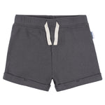 Gerber Baby Bodysuit and Shorts Set, Dark Grey, 6-9 Months