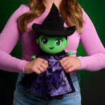 WICKED Universal Small 14-inch Plush Elphaba Doll, Amazon Exclusive, Toy for Fans, Collectors, Teens, Girls, Kids, Ages 3 and Up