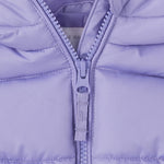 The Children's Place baby girls And Toddler Medium Weight Puffer Jacket, Wind-resistant, Water-resistant Jacket, Lavender, 18-24 Months US