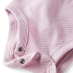 little planet by carter's Girl 3-pack Long Sleeve Bodysuits made with Organic Cotton, Pink, Grey, Green, 6M