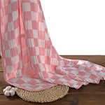 HardNok Ultra Soft Muslin Baby Blanket, Made of Viscose from Bamboo and Muslin from Cotton, A Versatile Swaddle and Bed Blanket for Babies, Toddlers, Boys, and Girls (1 Pack).
