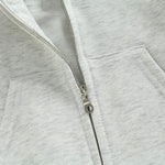 Gueuusu Toddler Baby Zip Up Hoodies Boy Girl Long Sleeve Hooded Sweatshirt Jacket Top with Pocket Kid Casual Outwear Clothes (Gray, 2-3 Years)