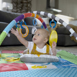 Baby Einstein Patch's 5-in-1 Color Playspace Activity Play Mat & Ball Pit Gym with Music, Age Newborn+