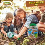 Nature Bound Bug Catcher Kit - 20 Piece Outdoor Exploration Set for Kids - Educational & Fun - Safe Insect Catch & Release with Bucket, Net, Magnifier & More - Great Gift for Young Explorers