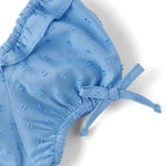 The Children's Place,Girls,Casual Ruffle Dress,Short SleevePearl Blue,X-Large