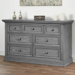 Glenbrook 7 Drawer Dresser, Graphite Gray