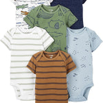 Simple Joys by Carter's Baby Boys' 6-Pack Short-Sleeve Bodysuit
