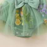 Renotemy Newborn Baby Girl Lace Romper Infant Summer Boho Flower Tulle Dress Party Gifts Newborn Photography Outfits