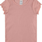 Cudlie 5-Pack Toddler/Baby Girl Short Sleeve Tops - Premium Quality Shirt Tops for Lightweight Comfort and Style.