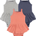 Gerber Baby Girls Multi-Pack Sleeveless Onesies Bodysuit