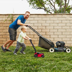 ArtCreativity Kids’ Lawn Mower Toy - 21 Inches Tall - Gardening Lawn Mower for Kids with Startup Sound and Wheels with Realistic Motor-Like Sound - Play Outdoor Push for Boys and Girls 3,4,5,6,7,8