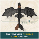 DreamWorks Dragons. How to Train Your Dragon, Crossbow Launch Toothless, Flying Stunt Glider, Kids Toys for Boys & Girls Ages 4 and up (Amazon Exclusive)