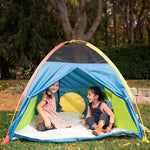 Pacific Play Tents 40205 Kids Super Duper 4-Kid Dome Tent Playhouse, 58" x 58" x 46"
