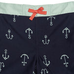 Gerber Baby Boys Baby Toddler Long Sleeved Rashguard Swim Bathing Suit Set Anchors 3-6 Months
