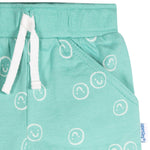 Onesies Brand Unisex Baby 3-Pack Knit Shorts, Smiley Faces, 6-9M