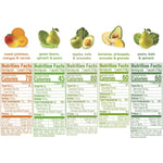 Happy Baby Organics Stage 2 Baby Food Pouches, Gluten Free, Vegan & Healthy Snack, Clearly Crafted Fruit & Veggie Puree, Fruit & Veggie Variety Pack, 4 Ounces (Pack of 10), Amazon Exclusive