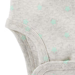 Simple Joys by Carter's Unisex Babies' 6-Piece Bodysuits (Short and Long Sleeve) and Pants Set, Grey/Mint Green/Elephant/Lamb, 3-6 Months