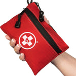 Swiss Safe 2-in-1 First Aid Kit for Car, Travel & Home, Businesses - Bonus Mini Kit for Medical Emergency Aid, Survival, Camping - FSA & HSA Eligible - 348 Pcs, Large Hardcase FAK