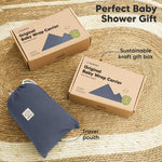 KeaBabies Baby Wrap Carrier - All in 1 Original Baby Carrier Newborn to Toddler Sling, Easy to Wear, Hands Free Bonding, Lightweight, Breathable Infant Wraps (Raven)