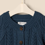 Amazon Essentials x Sofia Grainge Unisex Toddlers and Babies' Fisherman Cardigan Sweater