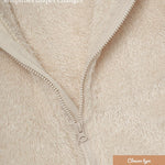 Baby Plush Long Sleeve Polar Fleece Jumpsuit With Bear Ears Baby Fleece Hooded Jumpsuit Infant Winter Outfit