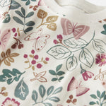 little planet by carter's Baby 2-Piece Pajamas Made with Organic Cotton, Pink Butterflies, 6M
