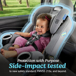 Graco 4Ever DLX 4-in-1, 10 Years Use Infant to Toddler Car Seat, Maddox, Includes Rear Facing, Forward Facing, Highback Booster & Backless Booster Seat Options