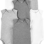 Simple Joys by Carter's Unisex Babies' Short-Sleeve Bodysuit