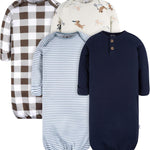 Gerber Baby Boy and Girls 4-Pack Sleeper Gown