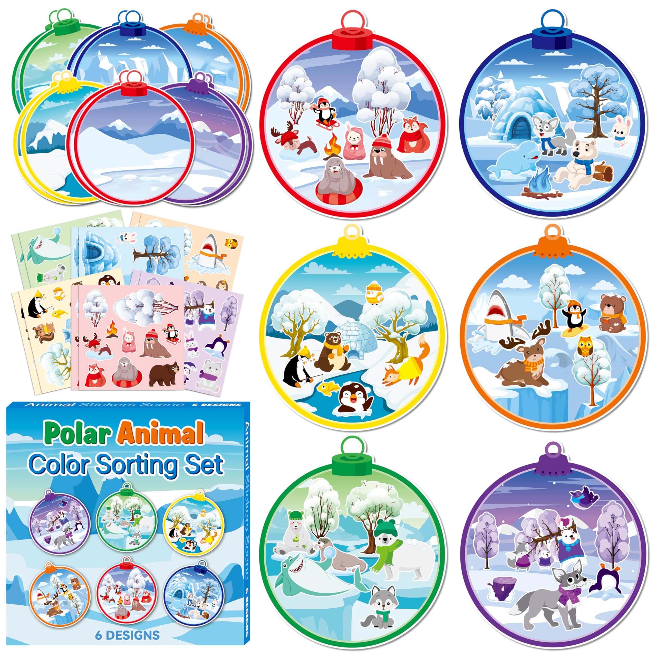 CY2SIDE Summer Beach Stickers - 12PCS Summer Drifting Bottles Sticker Art Craft for Kid Make Your Own Beach Sticker Scene with Pineapple Flamingo DIY Hawaii Party Game Class Fun Activities