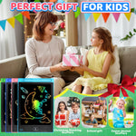4 Pack LCD Writing Tablet for Kids, Travel Toys for Toddlers 8.5 Inch Doodle Writing Board Drawing Pad,Classroom Quiet Preschool Activities Educational Toy Gift for Toddler Boy Age 3 4 5 6