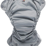 Kanga Care Lil Joey Newborn All in One AIO Cloth Diaper (2pk) Platinum 4-12lbs