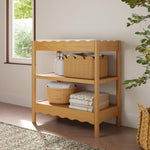 Babyletto Swell Changing Table in Honey, Greenguard Gold Certified