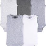 Gerber Baby Girls Multi-Pack Sleeveless Onesies Bodysuit