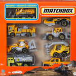 Matchbox Toy Cars or Trucks 8-Pack, Set of 8 Die-Cast 1:64 Scale Vehicles, Themed Multipack, Including 1 Exclusive (Styles May Vary)