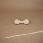 mushie Silicone Baby Shaker Rattle Toy | Ages 3+ Months (Shifting Sand)