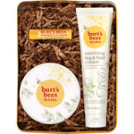 Burt’s Bees Mama Gift Set, Includes Lip Balm, Leg and Foot Cream, and Belly Butter, Natural Origin Skin Care, 0.15 oz./3.38 oz./6.5 oz.